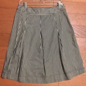 Merona Blue and white striped skirt